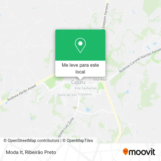 Moda It mapa