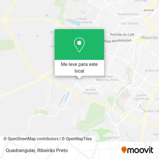 Quadrangular mapa