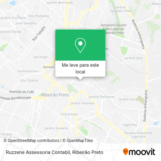 Ruzzene Assessoria Contabil mapa
