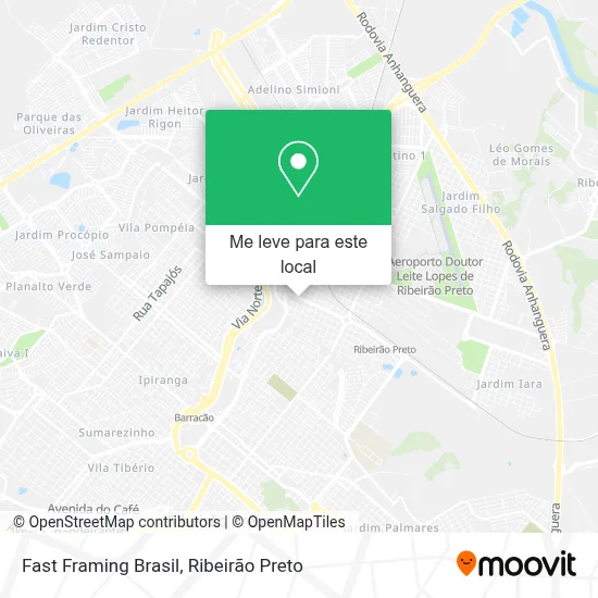Fast Framing Brasil mapa
