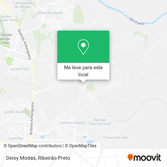 Deisy Modas mapa