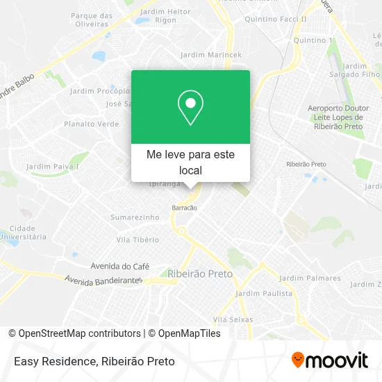 Easy Residence mapa