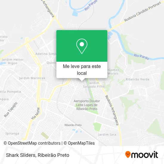 Shark Sliders mapa