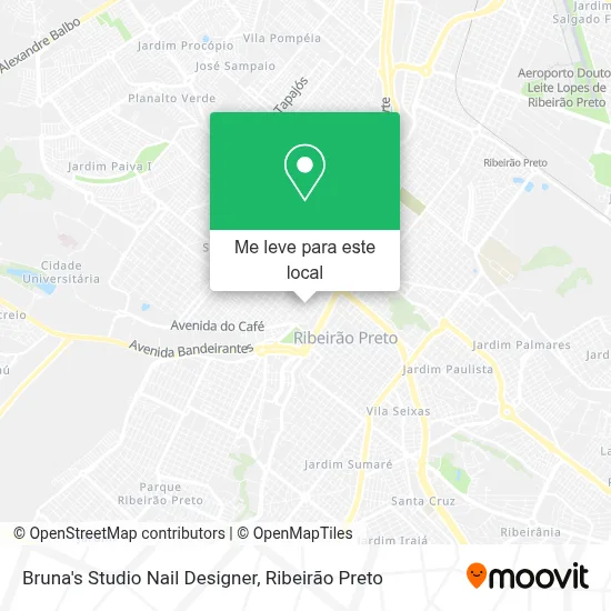Bruna's Studio Nail Designer mapa