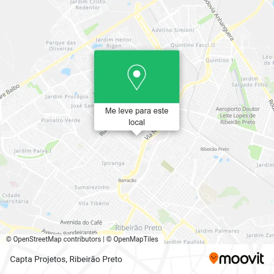 Capta Projetos mapa