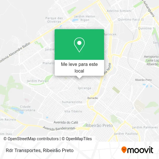 Rdr Transportes mapa
