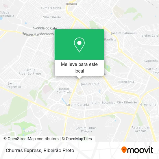 Churras Express mapa