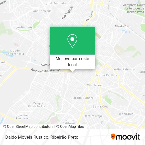 Daido Moveis Rustico mapa