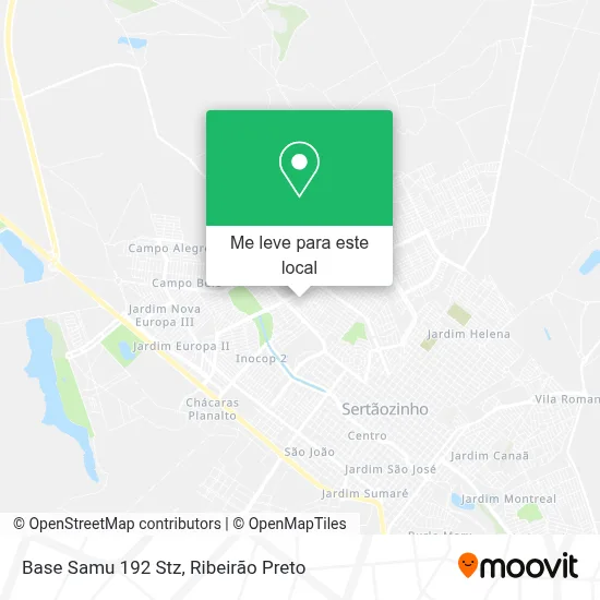 Base Samu 192 Stz mapa