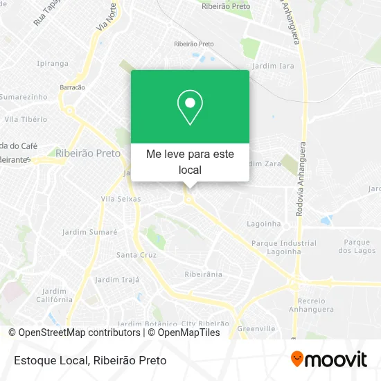 Estoque Local mapa