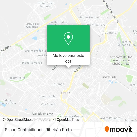 Silcon Contabilidade mapa