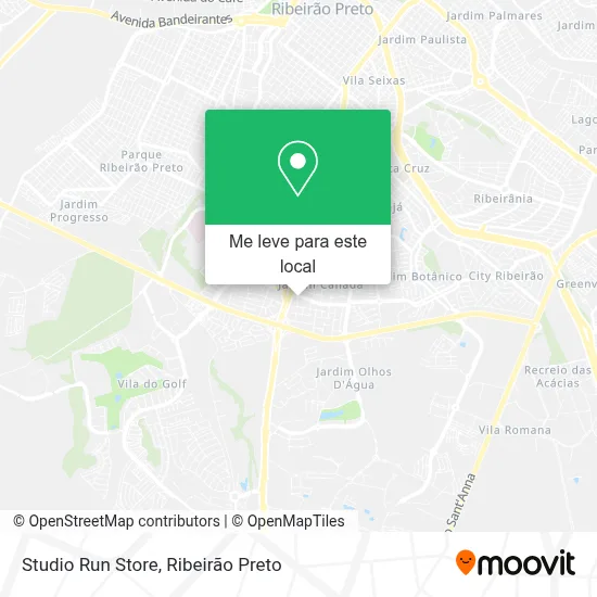 Studio Run Store mapa