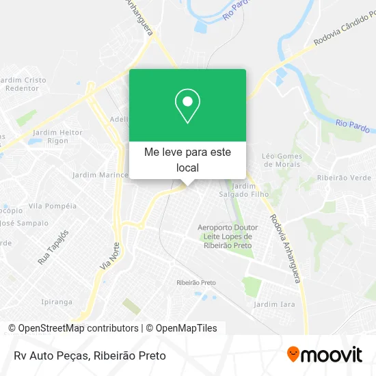 Rv Auto Peças mapa