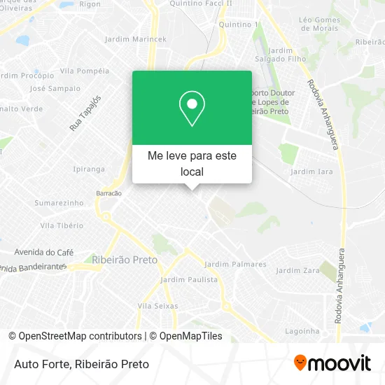 Auto Forte mapa