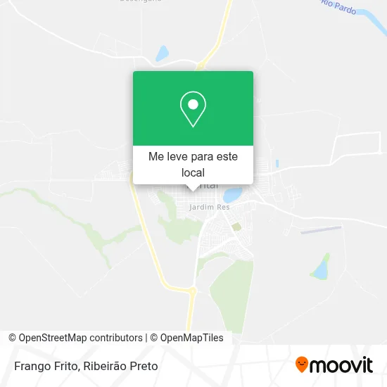 Frango Frito mapa
