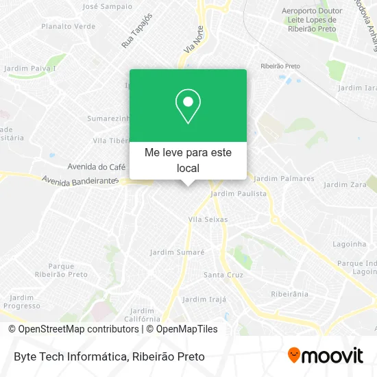 Byte Tech Informática mapa