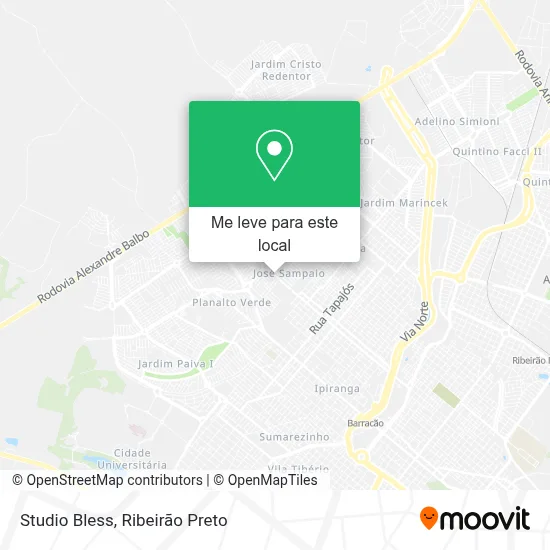 Studio Bless mapa