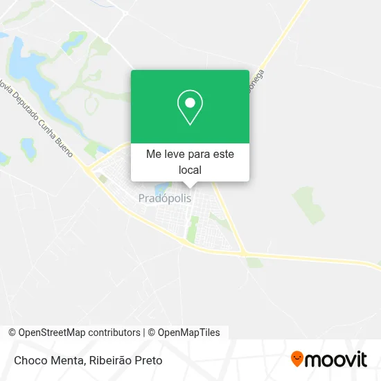 Choco Menta mapa