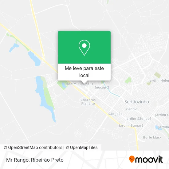 Mr Rango mapa