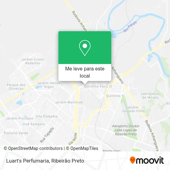 Luart's Perfumaria mapa