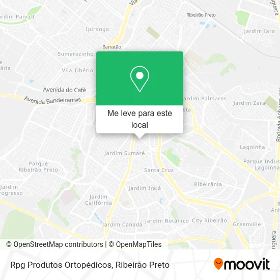 Rpg Produtos Ortopédicos mapa
