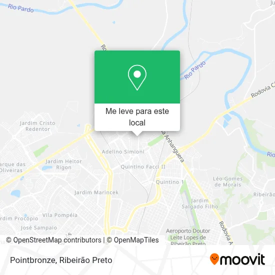 Pointbronze mapa