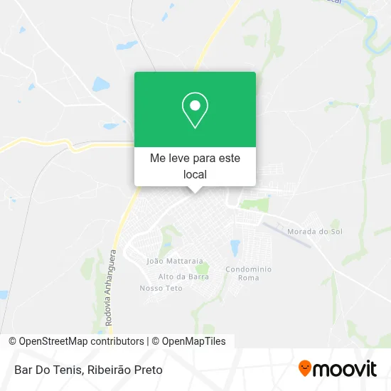 Bar Do Tenis mapa