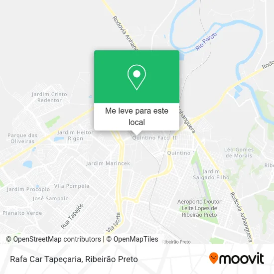Rafa Car Tapeçaria mapa