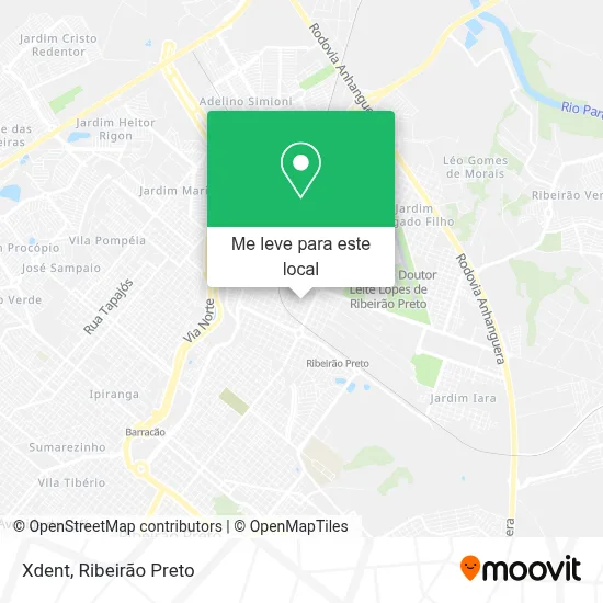 Xdent mapa