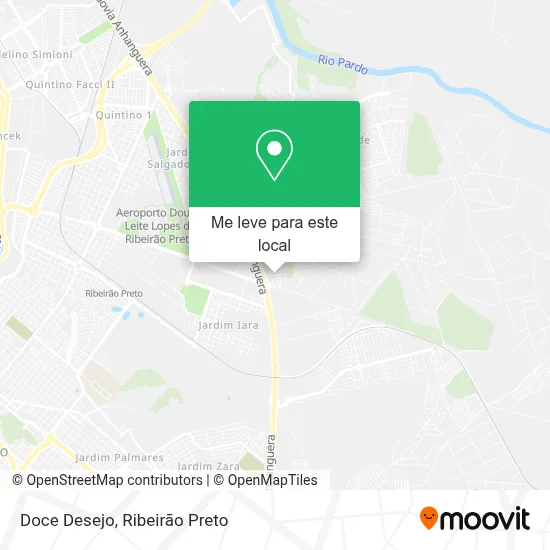Doce Desejo mapa