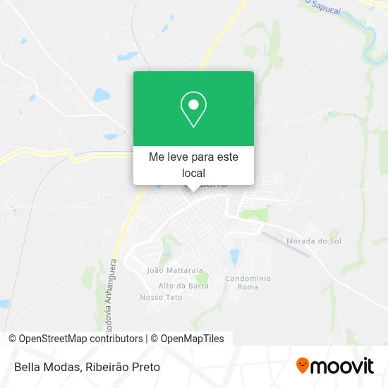 Bella Modas mapa