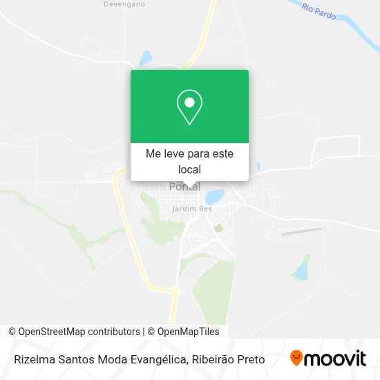 Rizelma Santos Moda Evangélica mapa