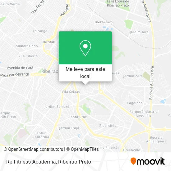 Rp Fitness Academia mapa