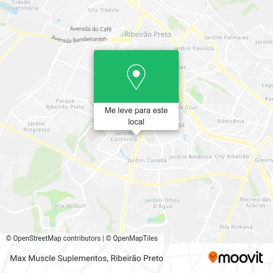 Max Muscle Suplementos mapa