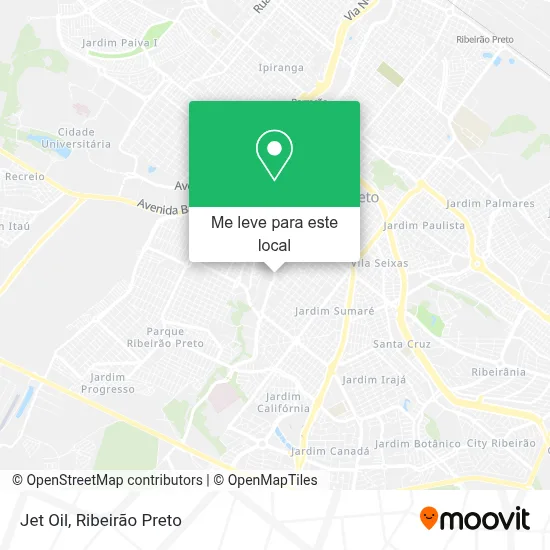 Jet Oil mapa
