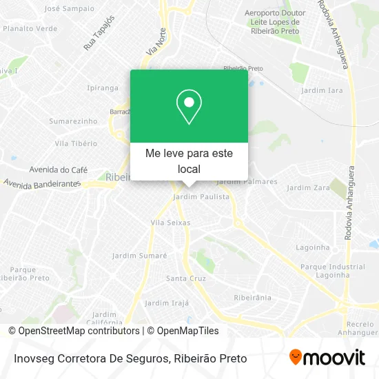 Inovseg Corretora De Seguros mapa