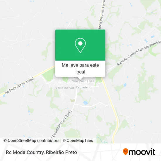 Rc Moda Country mapa