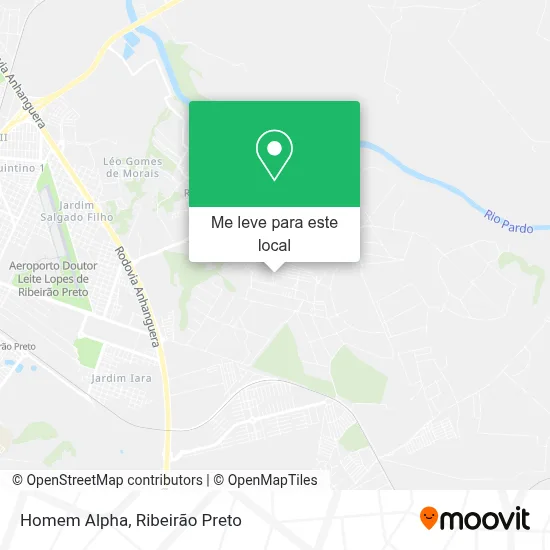 Homem Alpha mapa
