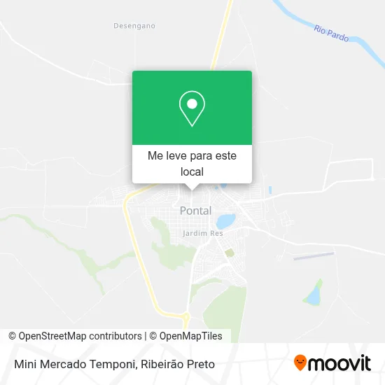 Mini Mercado Temponi mapa