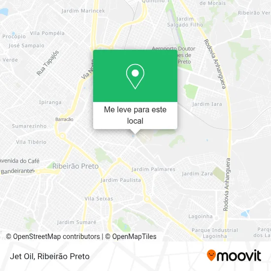 Jet Oil mapa