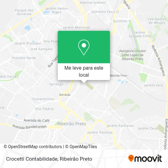 Crocetti Contabilidade mapa