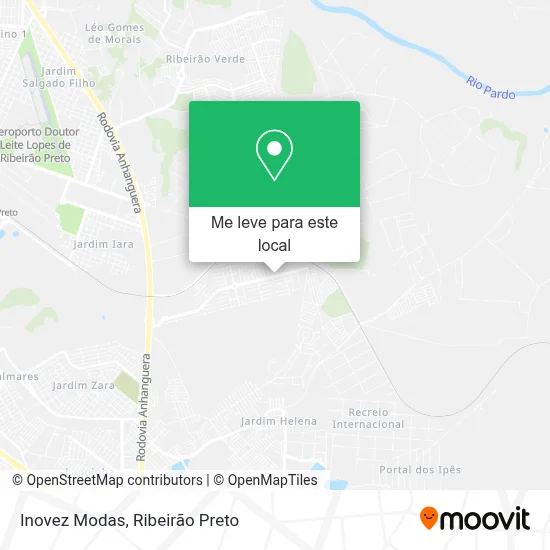 Inovez Modas mapa