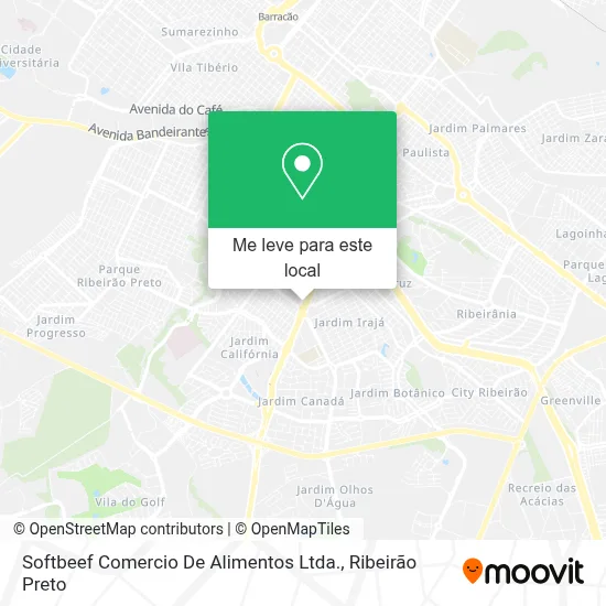Softbeef Comercio De Alimentos Ltda. mapa