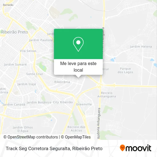Track Seg Corretora Seguralta mapa