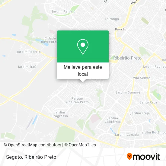 Segato mapa