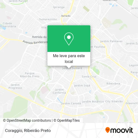 Coraggio mapa