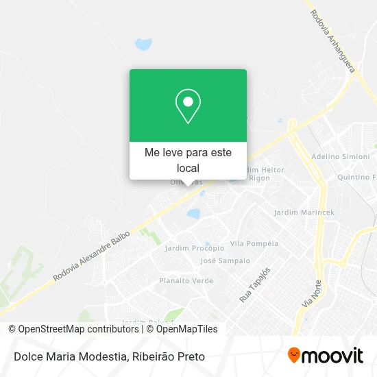 Dolce Maria Modestia mapa