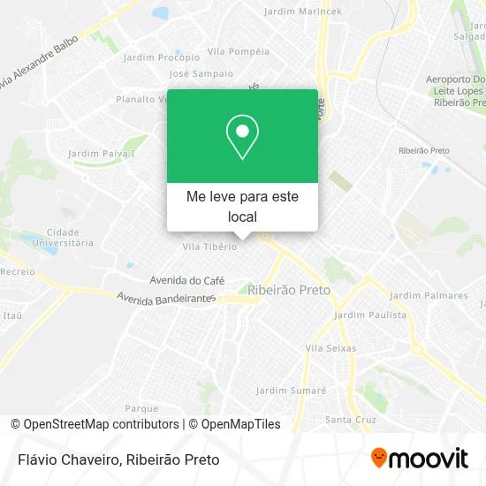 Flávio Chaveiro mapa