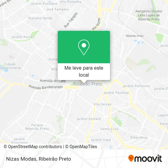 Nizas Modas mapa