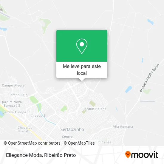 Ellegance Moda mapa